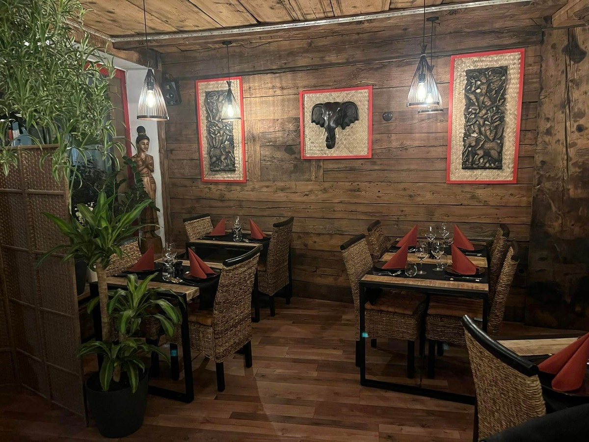 Intérieur du restaurant Chang Thai